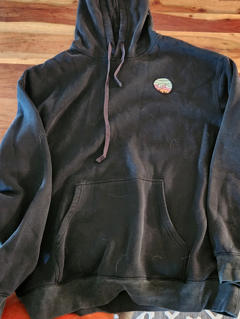 Black Pullover Hoodie Snow Fest Notice The Reckless